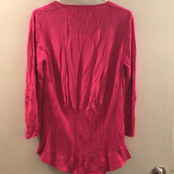 Renuar Pink Blouse Elegant Top - Picture 4 of 10